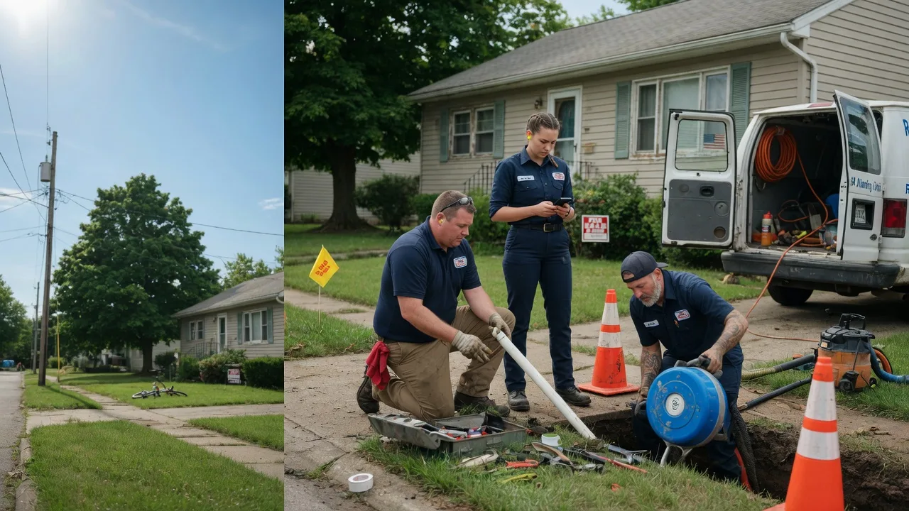 Sewer Line Repair in Browns, IL near me